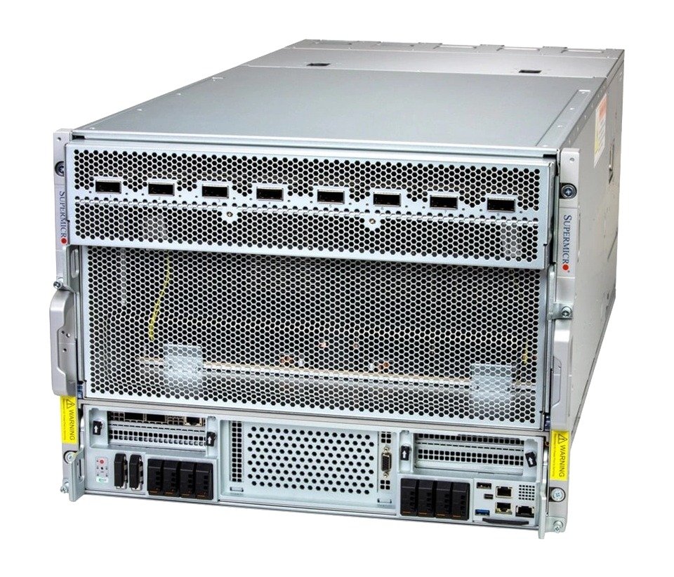8U Server with 8x NVIDIA HGX B300 (SYS-822GS-NB3RT-01-G2)